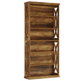 Tribesigns 6-Tier Bookshelf, 71 Inches Tall Freestanding Bookcase, Large Industrial Bookshelves Display Shelves, Wooden Book Shelf for Home Office, Living Room, Bed Room, Rustic Brown Tribesigns