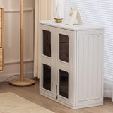 ADDOK Outdoor Storage Cabinet with Shelves,Indoor/Outdoor Storage Shed Waterproof,Lockable Storage Boxes for Garage, Kitchen, Tool Room,Backyard,BBQ appliances. ADDOK