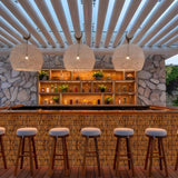 TENTONUP Bamboo Fence 6 Feet High Outdoorh,Bamboo Reed Fence Rolls,Bamboo Privacy Fence Screen,Bamboo Reed Fencing for for Outdoor Backyard,Garden,Balcony,Patio,6FT x 16.4FT,Brown TENTONUP