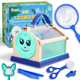 Garma Bug Catcher Kit for Kids, Outdoor Explorer Kit for Toddler with Insect Collection Box Bug Catching Tools and Magnifying Glass Spring Insect Catching Kit Summer Nature Toys Birthday Gifts Garma