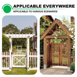 Andorm 6 Pack 4 x 4 Post Anchor Base, Adjustable Stainless Steel 4x4 Post Bracket for Concrete Wood Deck (Inner Size 3.5x3.5) with Screws and Nuts Andorm