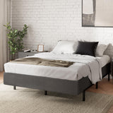 ZINUS 9 Inch WonderBox(TM) Smart Box Spring, Quick Assembly Mattress Foundation, Durable Metal Frame, King, Grey ZINUS