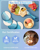 Smallbudi 4 Gallon Epoxy Resin Kit for Beginners, Resin Kit with 72 Mica Powder, Foil Flakes, Measuring Cups, Sticks - Resin Epoxy for Casting, Coating, Art Craft, River Table, DIY Resin Coasters Smallbudi