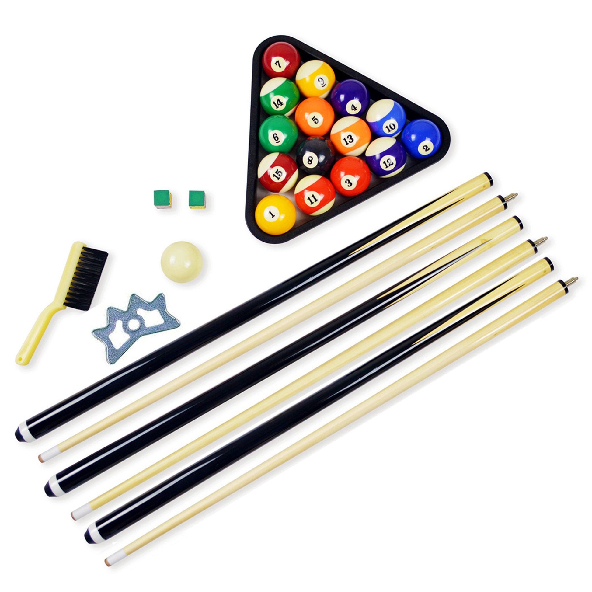 Hathaway Pool Table Billiard Accessory Kit - WoodArtSupply