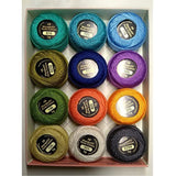 Wonderfil Eleganza #8 Perle Cotton Embroidery Thread Sampler Collection, "Coral Reef" Eleganza