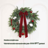 9FT Christmas Cedar Garland Artificial Real Touch Thickness Realistic Greenery Pine Garland for Mantle Fireplace Outdoor Indoor Christmas Decorations Senjie