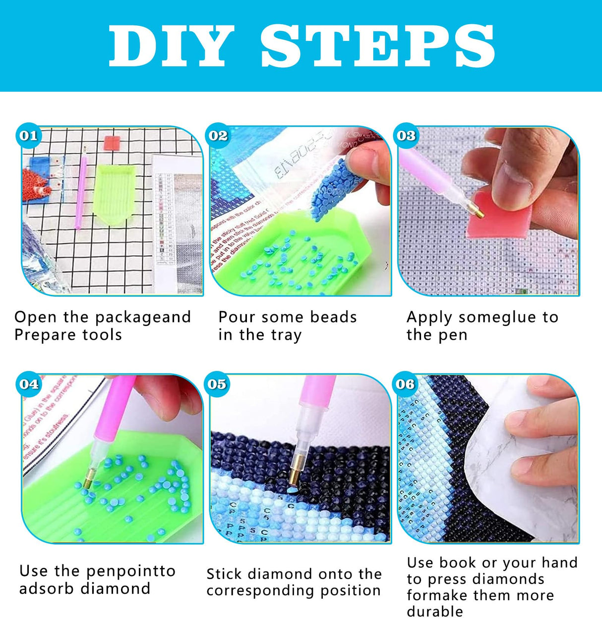 Diamond Painting Kits for Adults Beginners - Butterfly Sun Moon Diamond Art Kits for Adults, Full Drill DIY 5D Diamond Gem Art Dots Painting Crafts Kits for Home Wall Decor 12x12in Meothan