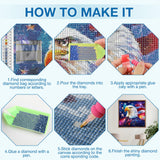 MEIYUDA Independence Day Eagle Diamond Painting Kits, DIY 4th of July Round Diamond Art Kits for Adults, American Flag Full Drill Diamonds Painting Gem Art for Home Wall Decor 12x12in MEIYUDA