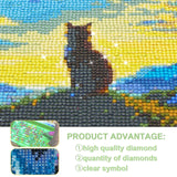 Leixonl Diamond Art Kits for Adults Beginners 6 Pack 5D Diamond Painting Kits for Home Wall Decoration Gifts Round Full Drill 11.8 X 15.7 inch (Animal) Leixonl
