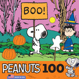 RoseArt - Peanuts - Boo! - 100 Piece Jigsaw Puzzle for Kids and Adults RoseArt