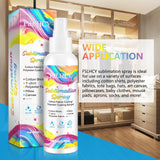 Sublimation Spray for Cotton Shirts, 120ML Sublimation Coating Spray for All Fabric, T-Shirts, Canvas, Polyester Fabric, Waterproof Quick Drying, Super Adhesion, High Gloss FSLHCY