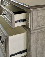 Signature Design by Ashley Londenbay Classic Farmhouse 7 Drawer Dresser, Brown & Gray Signature Design by Ashley