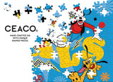 Ceaco - Disney - Mickey and Friends - Mickey and Pals - Foil Puzzle -100 Piece Jigsaw Puzzle Ceaco
