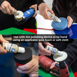 Glass Polish 1.7oz (50ml) Plastic & Acrylic Polishing Compound for Professional High-Gloss Micro Finishes - GP14017 Glass Polish