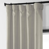 HPD Half Price Drapes Faux Linen Textured Room Darkening Curtains for Bedroom 108 Inches Long (1 Panel), 50W X 108L Curtains for Living Room Home Decor, Birch HPD Half Price Drapes
