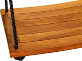 AquaTeak 24" Asia Curve Teak Swing AquaTeak