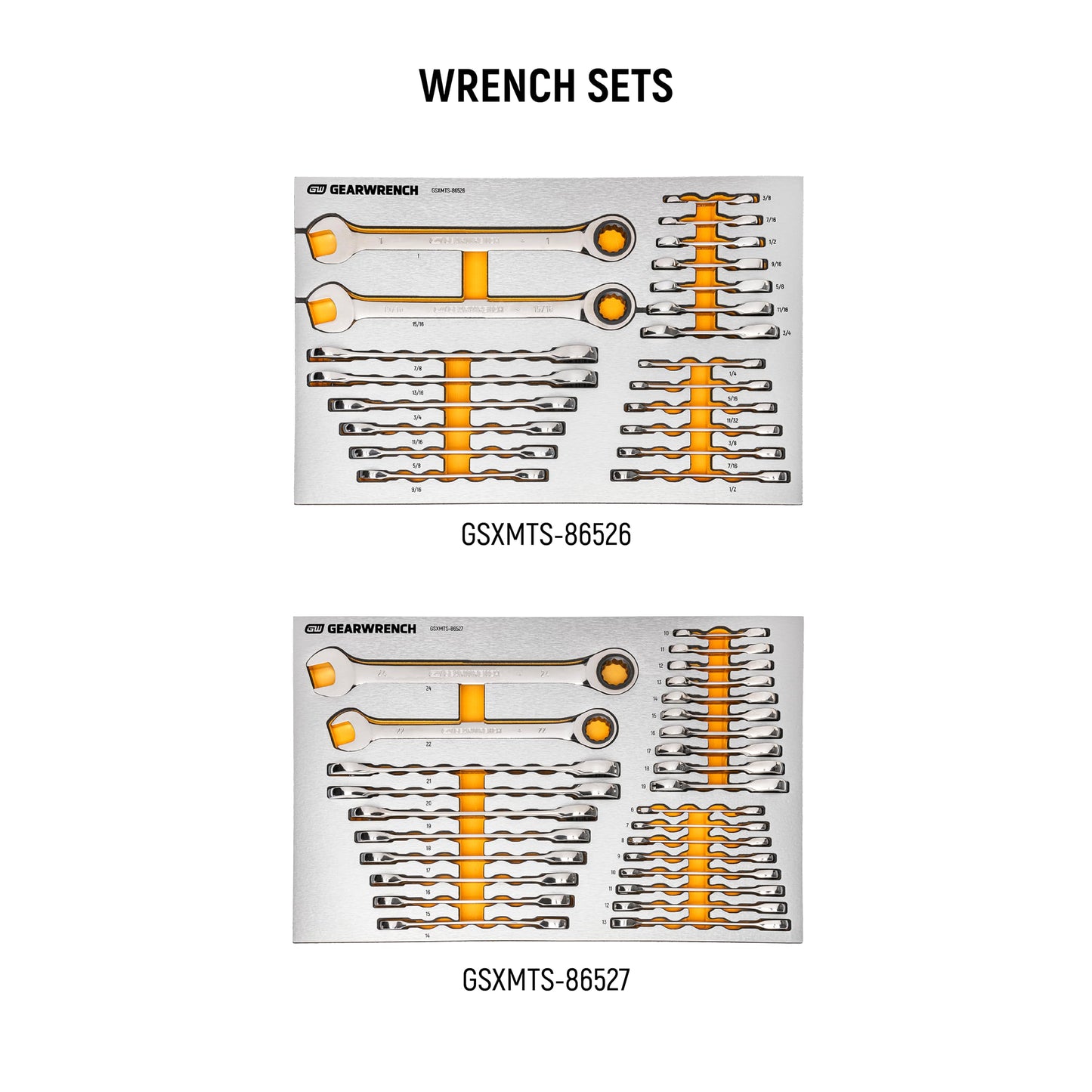 GEARWRENCH 1024 Piece Master Mechanics Tool Set in Premium Modular Foam Trays with GSX Mobile Tool Storage | MEGAMOD1024