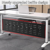 HSHBDDM Folding Conference Table Foldable Conference Table, Conference Rooms Training Rooms Flip Top Mobile Training Table, Rolling Meeting Table with Caster Wheels, Suitable for Office,Meeting Room HSHBDDM