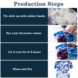 WINSONS Tie Dye Kit 20 Colors Permanent Fabric Dye Art Set for Kids Adults for School, Homemade Party, Creative Groups Activities, DIY Gift WINSONS