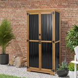 Outdoor Storage Cabinet Waterproof with Shelves, Outside Cabinets Weatherproof, Patio Backyard Pool Garden Garage Storage Cabinet Storage Shed Tool Organizer PetsCosset