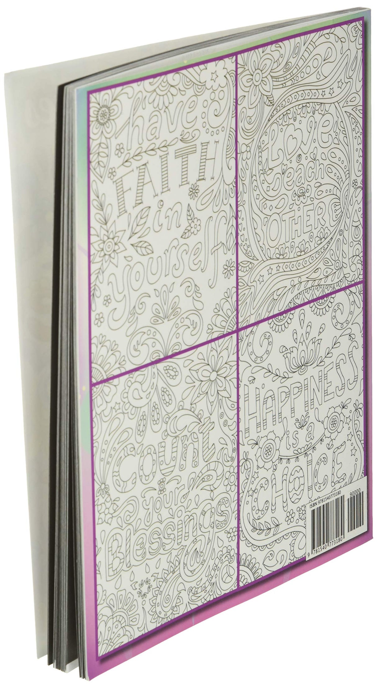 Inspirational Quotes: An Adult Coloring Book with Motivational Sayings and Positive Affirmations for Confidence and Relaxation WoodArtSupply