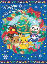 Buffalo Games - Pokemon - Pokemon - Alola Holiday Wreath - 100 Piece Jigsaw Puzzle for Families Challenging Puzzle Perfect for Game Nights - Finished Size is 15.00 x 11.00 Buffalo Games