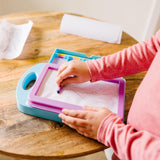 Melissa & Doug Princess Design Activity Kit - 9 Double-Sided Plates, 4 Colored Pencils, Rubbing Crayon Melissa & Doug