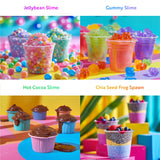 Playz Edible Slime Candy Making Science Kit for Kids Ages 8-12 Years Old - Food Science Chemistry Kid Science Kit with 25 Experiments to Make Slime Chocolates, Educational Science Kits for Boy & Girls Playz