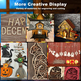 TTS-55 PRO 5500mW Laser Engraver Machine Laser Cutter Laser Cutting Engraving Tool for Wood Metal Aluminum Glass Leather Usongshine