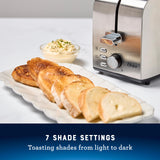 Oster 2-Slice Toaster with Extra Wide Slots, Stainless Steel Oster