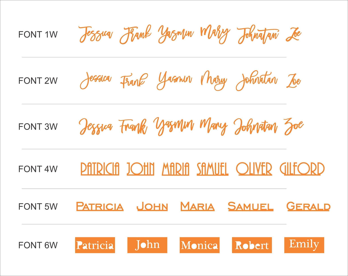 Personalized Wedding Acrylic Place Cards Wooden Laser Cut Names Custom Place Name Settings Guest Names Escort Cards Calligraphy Names Modern New Font Customized Name Plaque Business Card Holders FranJohnsonHouse