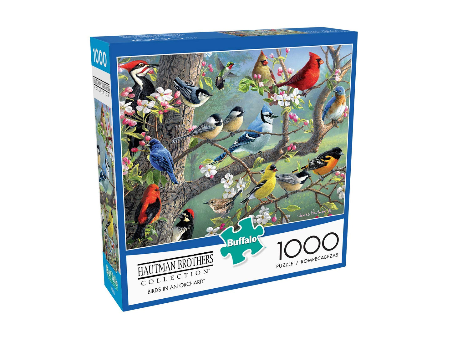 Buffalo Games - Hautman Brothers - Birds in an Orchard - 1000 Piece Jigsaw Puzzle