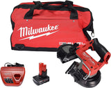 Milwaukee 2529-21XC M12 FUEL 12-Volt Lithium-Ion Cordless Compact Band Saw XC Kit with One 4.0 Ah Battery, Charger and Tool Bag DEWALT
