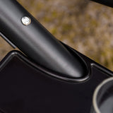 Outsunny Patio Swing Chair with 2 Separate Seats, Outdoor Swing Glider with Removable Canopy and Cup Holders, for Porch, Garden, Poolside, Backyard, Black Outsunny