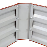 Sunnydaze 48-Inch Galvanized Steel Outdoor Raised Garden Bed - Rectangle Planter for Vegetables and Flowers - Woodgrain Sunnydaze