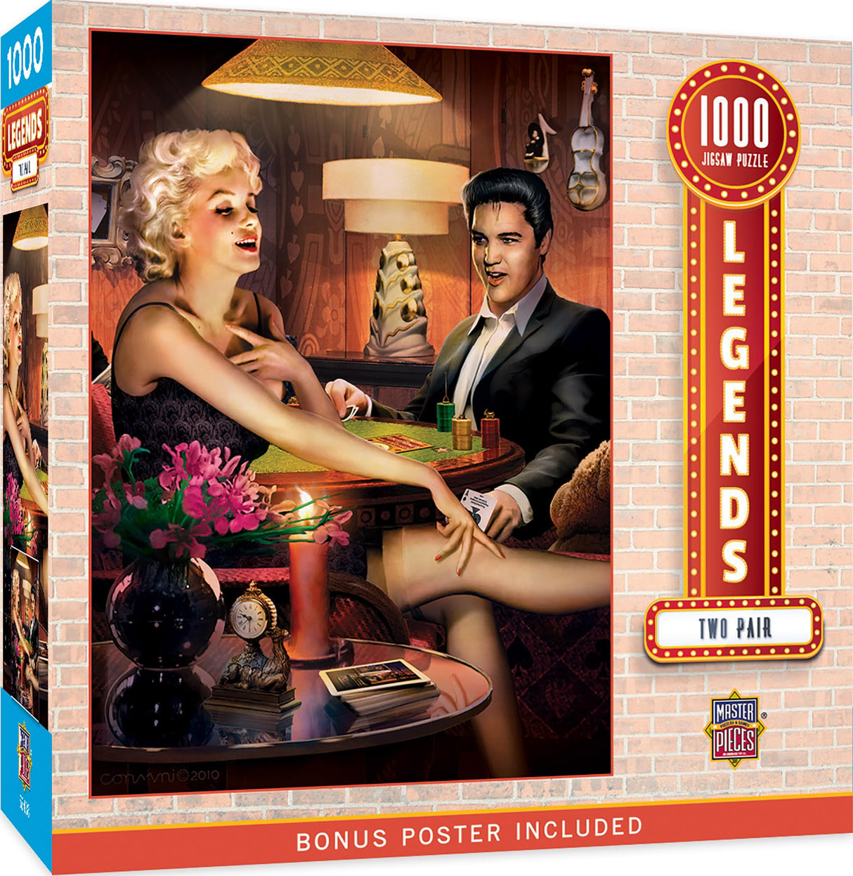 MasterPieces 1000 Piece Jigsaw Puzzle for Adults and Family - Two Pair - 19.25"x26.75" Masterpieces