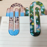 Sublimation Blank Thermal Acrylic Single-Sided White Approximate 3 x 1.2 Inch Small Paper Clips 10 Packs WoodArtSupply