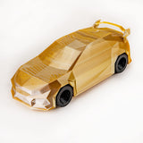 Polymaker Dual Color Silk PLA Filament 1.75mm Gold-Silver, Coextrusion Shiny PLA 3D Printer Filament Dichromatic 1kg - Silk Filament 1.75 PLA 2 Colors, Dimensional Accuracy +/- 0.03mm (Crown) Polymaker