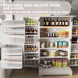 Furniwell 41" Kitchen Pantry Storage Cabinet, Freestanding Buffet Cupboards with Doors & Adjustable Shelves Pantry Organizers, Pantry Cabinets for Kitchen, Living Room and Dining Room Furniwell