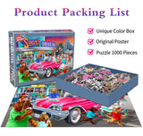 Jigsaw Puzzles for Adults 1000 Piece Puzzle for Adults 1000 Pieces Puzzle 1000 Pieces-Dog Puzzles for Adults HUADADA