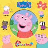 Peppa Pig My First Puzzle Book - Jigsaw Puzzles for kids, 10-page board book, 5 puzzles to enjoy Phidal