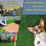 SSRIVER Dog Grass Pad,51.1x31.8In Fake Grass for Dogs,Artificial Grass Pee Pad for Puppies Potty Training Indoor Outdoor SSRIVER