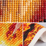 SENQAO Lion Diamond Painting Kits, Beast 5D Diamond Art Kits, Gem Art Painting with Diamonds Dots, Arts and Crafts for Beginners Adult Kids Wall Decor 12x16inch SENQAO