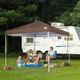 SCOCANOPY Replacement Top with Air Vent for 10x10 Canopy Frame, Canopy Cover ONLY, (Brown Ripstop) SCOCANOPY