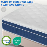 Twin Mattress 12 Inch, Twin Memory Foam Mattresses, Hybrid Matress, Pocket Coil Innerspring, Breathable Fabric, Strong Edge Support - Medium Firm for Pressure Relief and Motion Isolation inight