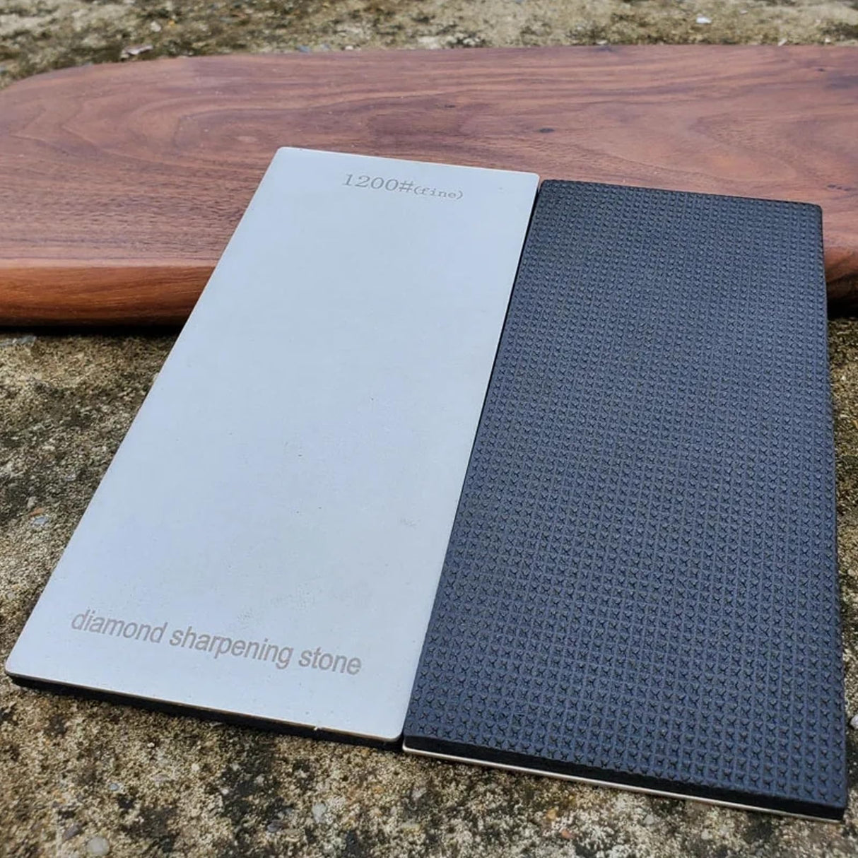 Diamond Sharpening Stone Set,Diamond Lapping Plate Coarse/Medium/Fine Grit Sharpener, Honing Whetstone for Kitchen, Sharpening Dull (150+400+600+800+1000+1500+2000) SUWAJUME