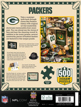 MasterPieces Game Day 500 Piece Jigsaw Puzzle for Adults - NFL Green Bay Packers Locker Room - 15"x21" Masterpieces