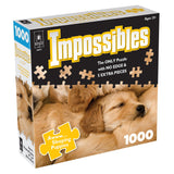 BePuzzled | Impossibles Puzzles: Awww…Sleeping Puppies Challenging Puzzles with a Twist for Advanced Puzzlers Ages 15 and Upy, 1000 Pieces Bepuzzled