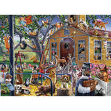 Anatolian Puzzle - Naughty Dogs, 1000 Piece Jigsaw Puzzle, #1133 Anatolian