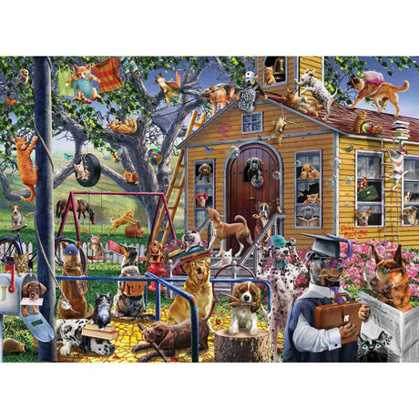 Anatolian Puzzle - Naughty Dogs, 1000 Piece Jigsaw Puzzle, #1133 Anatolian